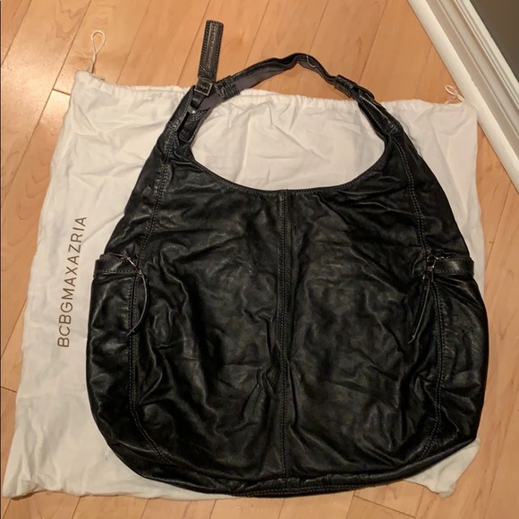 Big soft leather BCBG purse